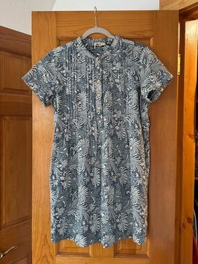 Faherty Gemina Linen Mini Dress
